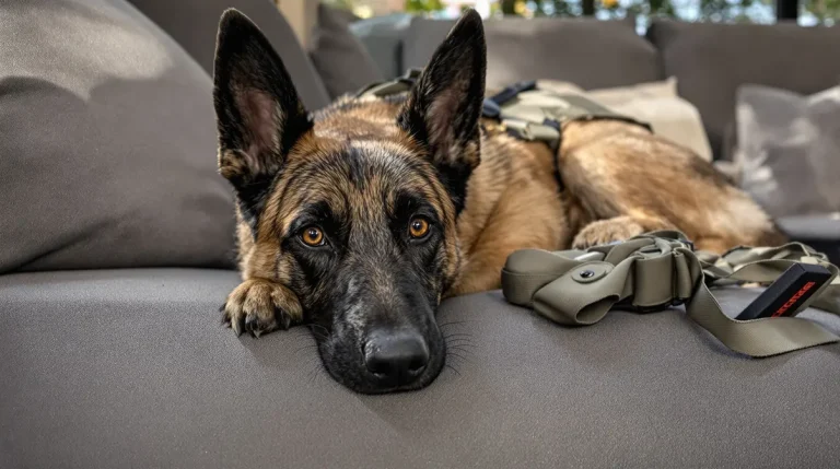 Pour ne pas être séparé du Malinois qui l’accompagnait en mission, ce maître-chien l’adopte et lui offre une retraite dorée